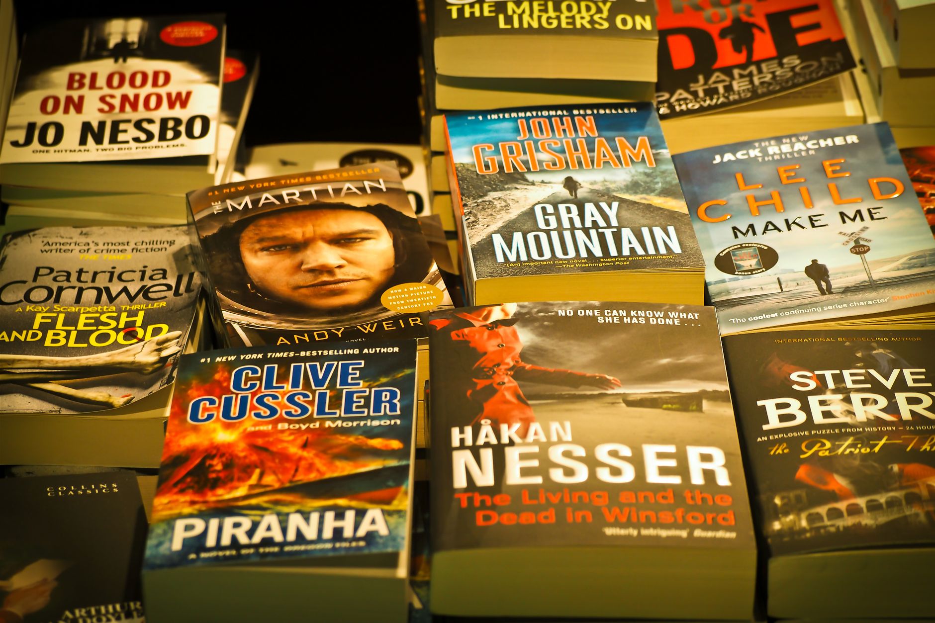 thriller book launch